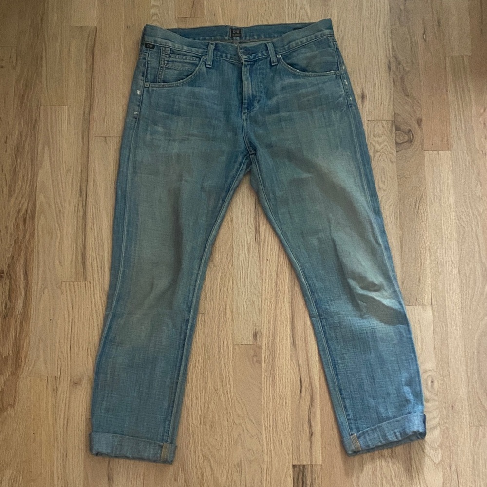 Citizens of Humanity Daisy Light Blue Straight / tapered Boyfriend Jeans